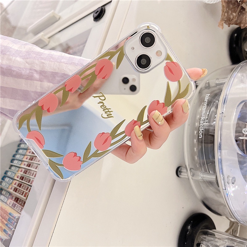 Ốp lưng iphone ốp Điện Thoại Mặt Gương MINI Cho iPhone 12 14 13 12 11 PROMAX XS XR XSMAX SE2020 6 7 8PLUS