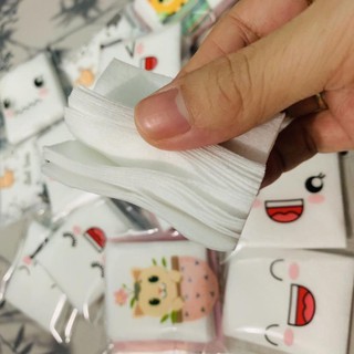 Bông Tẩy Trang Gói Mini Du Lịch