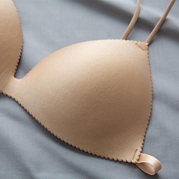[Giá sỉ] [Hot Trend] Áo Bra Đúc Su Cài Sau Dây Mảnh 818