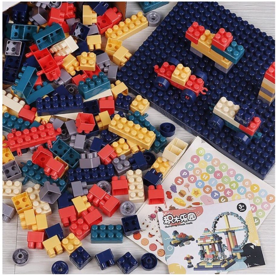 Hộp đồ chơi lego chi tiết, phát triển thông minh sáng tạo cho bé