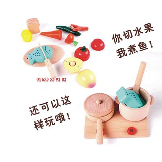 Bộ nấu ăn gỗ - KiuMnouse