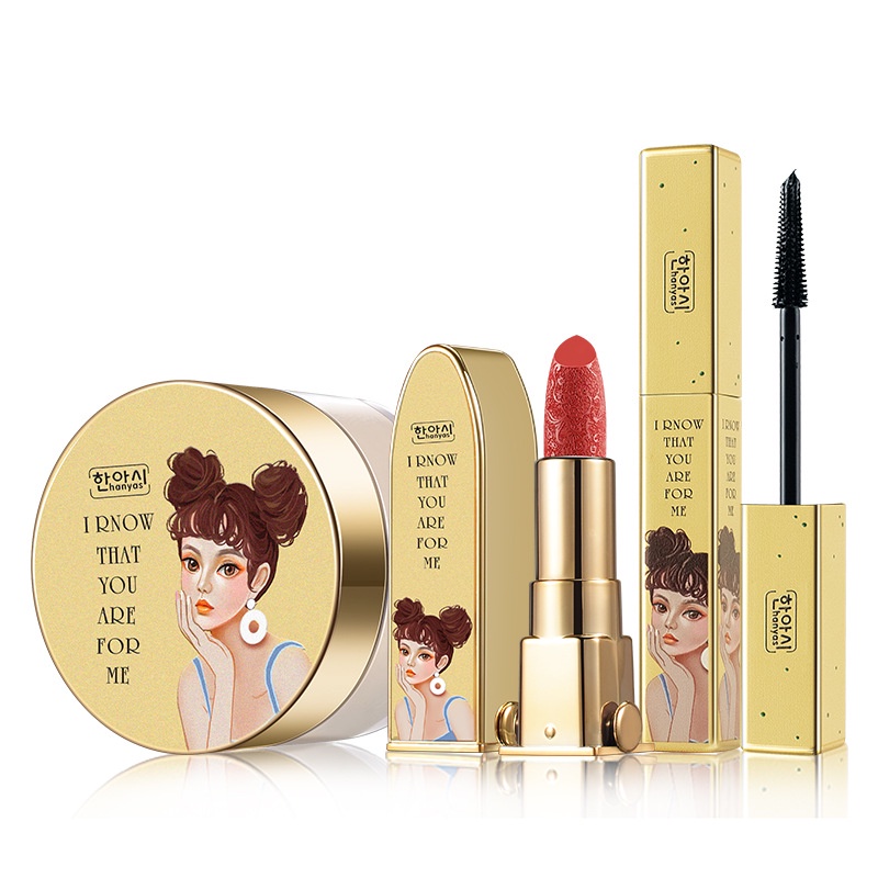 Hộp Đựng Mỹ Phẩm Han Yashi Thiết Kế Dễ Thương Chống Thấm Nước Không Làm Khô Môi Cho Nữ | BigBuy360 - bigbuy360.vn