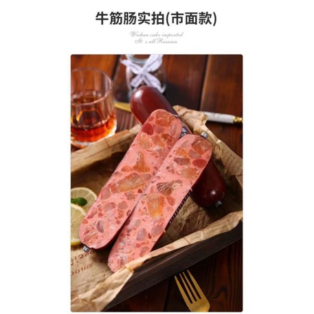 Xúc xích gân bò kiểu Nga xúc xích ruble 180g xúc xích thịt bò hun khói