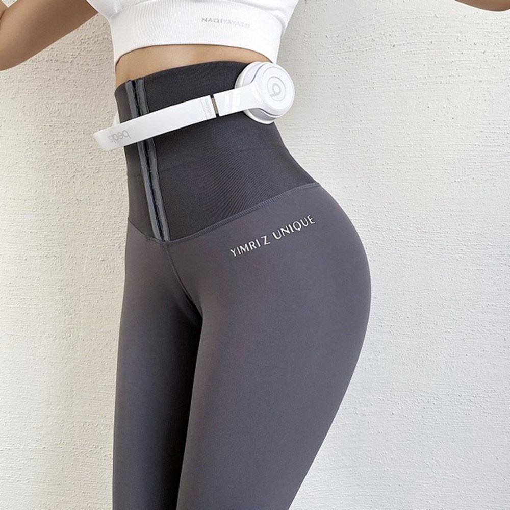Quần Legging Thể Thao Lưng Cao Định Hình Bụng Cho Nữ