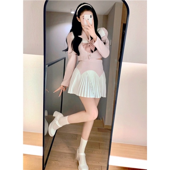 SET VEST HỒNG NUDE