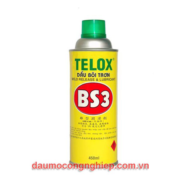 (Sỉ) 24 Chai Dầu bôi trơn chống sét Telox BS3 450ml