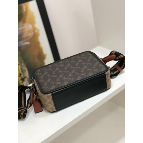 Túi C0ach Charter da bò cực sang