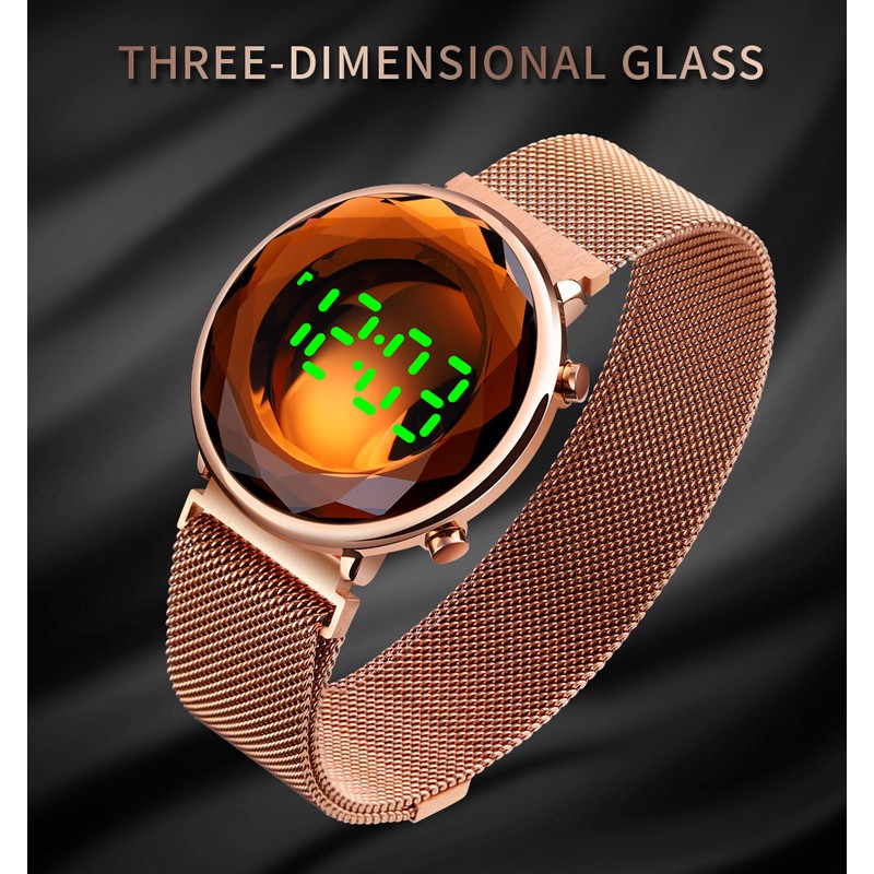 Đồng Hồ Có Đèn LED SKMEI Kiểu Dáng Thời Trang Cho Nữ