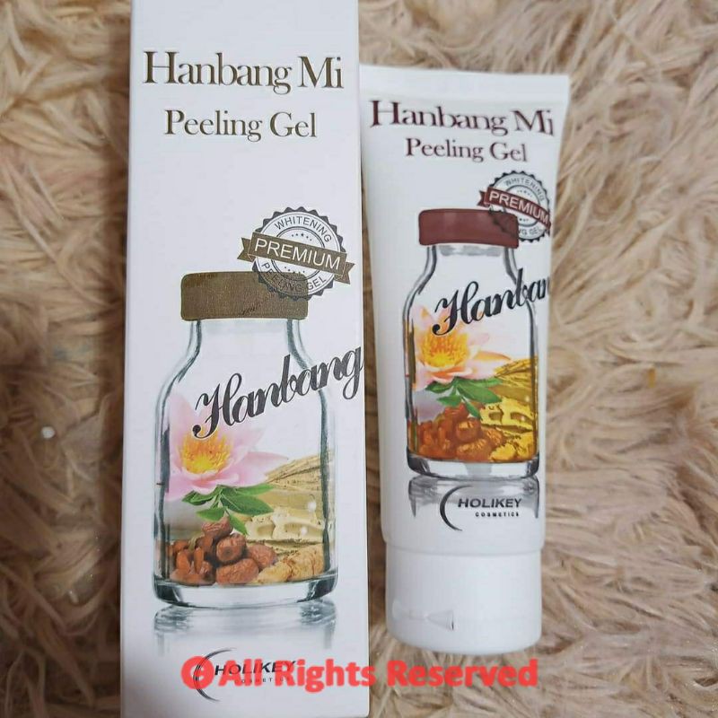 (GRAB / NOWSHIP) (DATE 06-07-2023) Tẩy Tế Bào Chết Thu.ốc Bắc Làm Trắng Da. Giảm Nám Holikey Hanbang Mi Peeling Gel