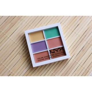 Bảng che khuyết điểm/làm đều màu da NYX