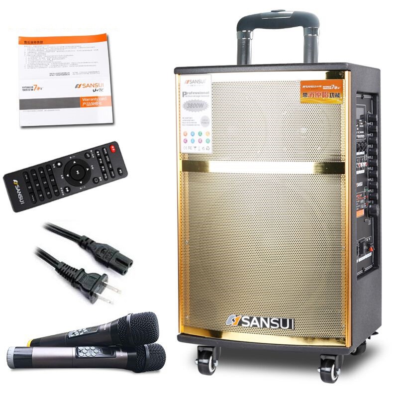 [Mã ELHACE giảm 4% đơn 300K] Loa kéo di động Sansui SA4-15