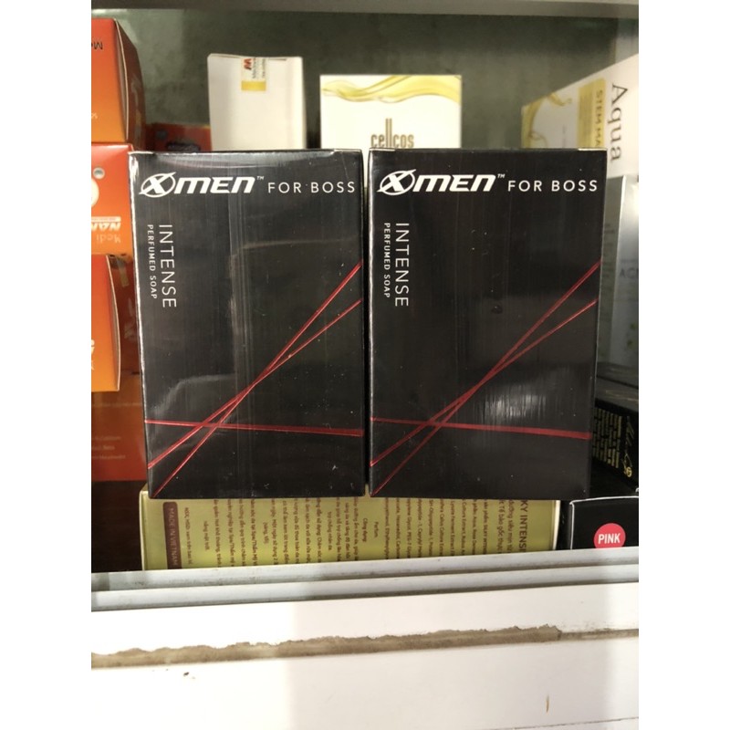 Xà Bông Cục X-Men for Boss Intense 75g - Mùi hương trầm đầy nội lực