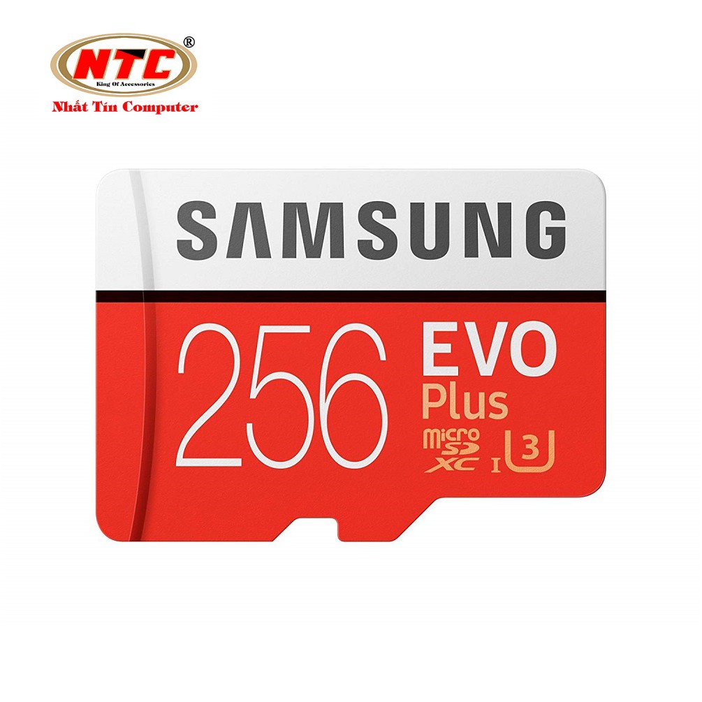 Thẻ Nhớ MicroSDXC Samsung Evo Plus 256GB 95MB/s (Đỏ)