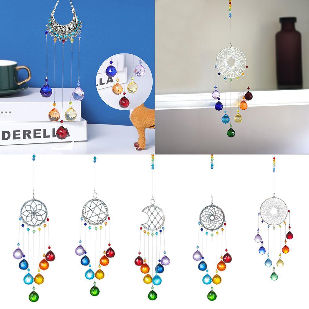 Chuông Gió Cầu Vồng Treo Trang Trí Nhà Cửa / Xe Hơi