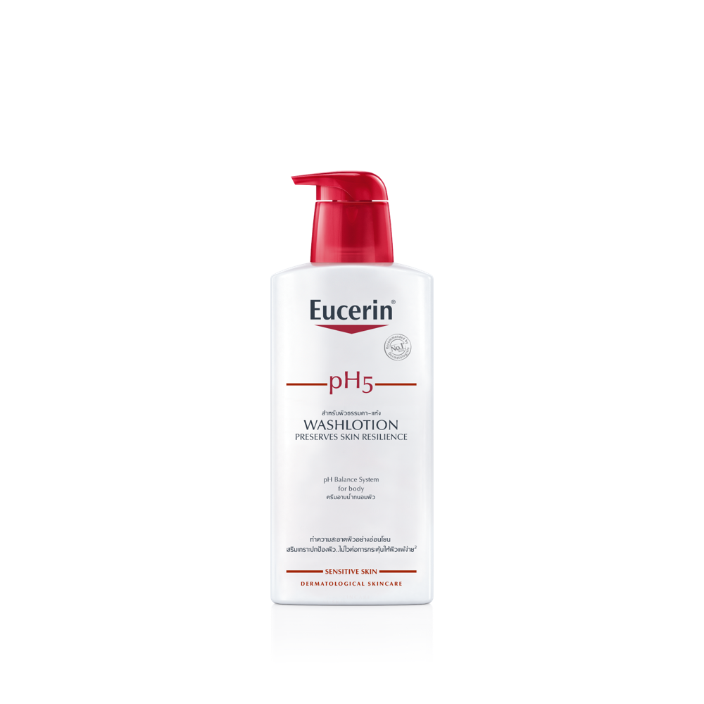 Sữa Tắm Cho Da Nhạy Cảm Eucerin pH5 Skin Resilience Washlotion 400ml 63073