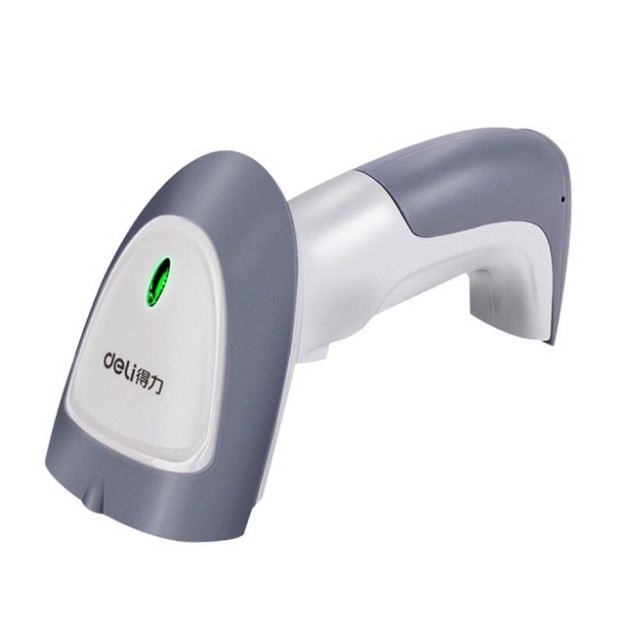 Ivn070 Máy quét mã vạch không dây Deli 14881 và máy quét đa năng QR code 14952
