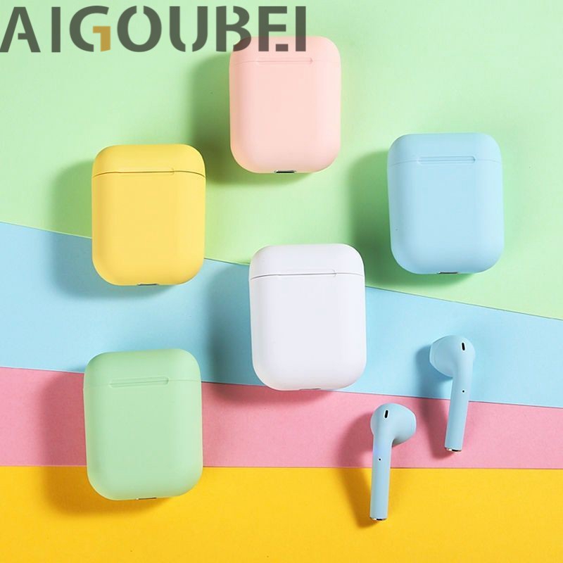 Tai nghe bluetooth không dây I12 TWS 8 màu tùy chọn chất lượng cao
