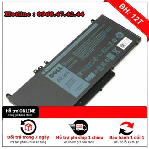 Pin laptop Dell Latitude 5470 E5570 79VRK 7V69Y TXF9M 62Wh