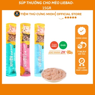 Súp thưởng cho mèo Liebao Catfood 15gr - Soup thưởng cho mèo