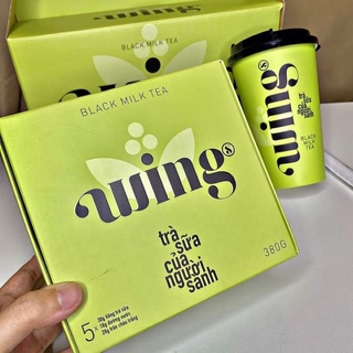 Trà sữa WING black tea hòa tan VIETNAM dạng gói tiện lợi 5set/1 hôp