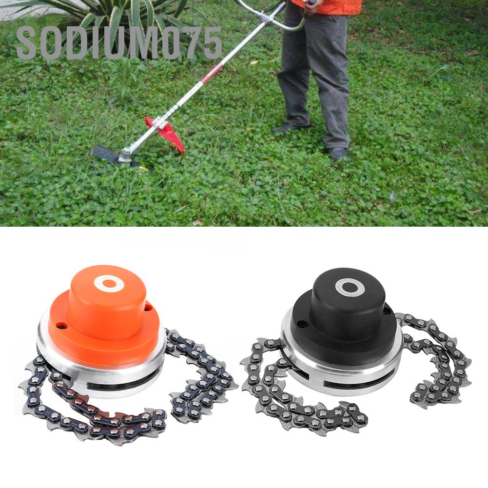 Sodium075 Universal Lawn Mower Chain Grass Trimmer Head Replacement for Garden Brush Cutter Spare Parts Tools