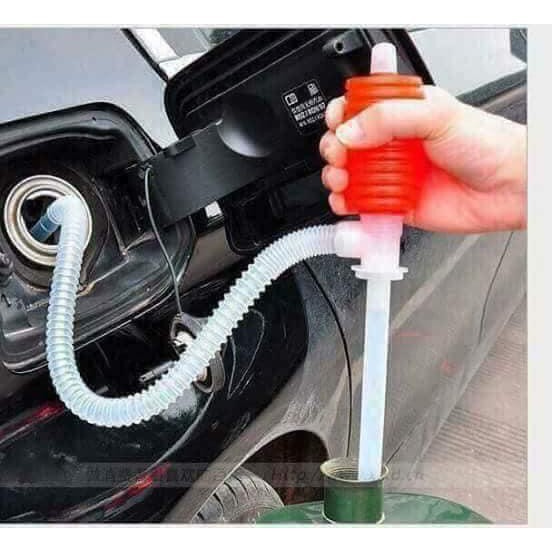 Ống bơm hút xăng rượu các chất lỏng, Dụng cụ cầm tay bóp hút bơm xăng dầu rượu bia