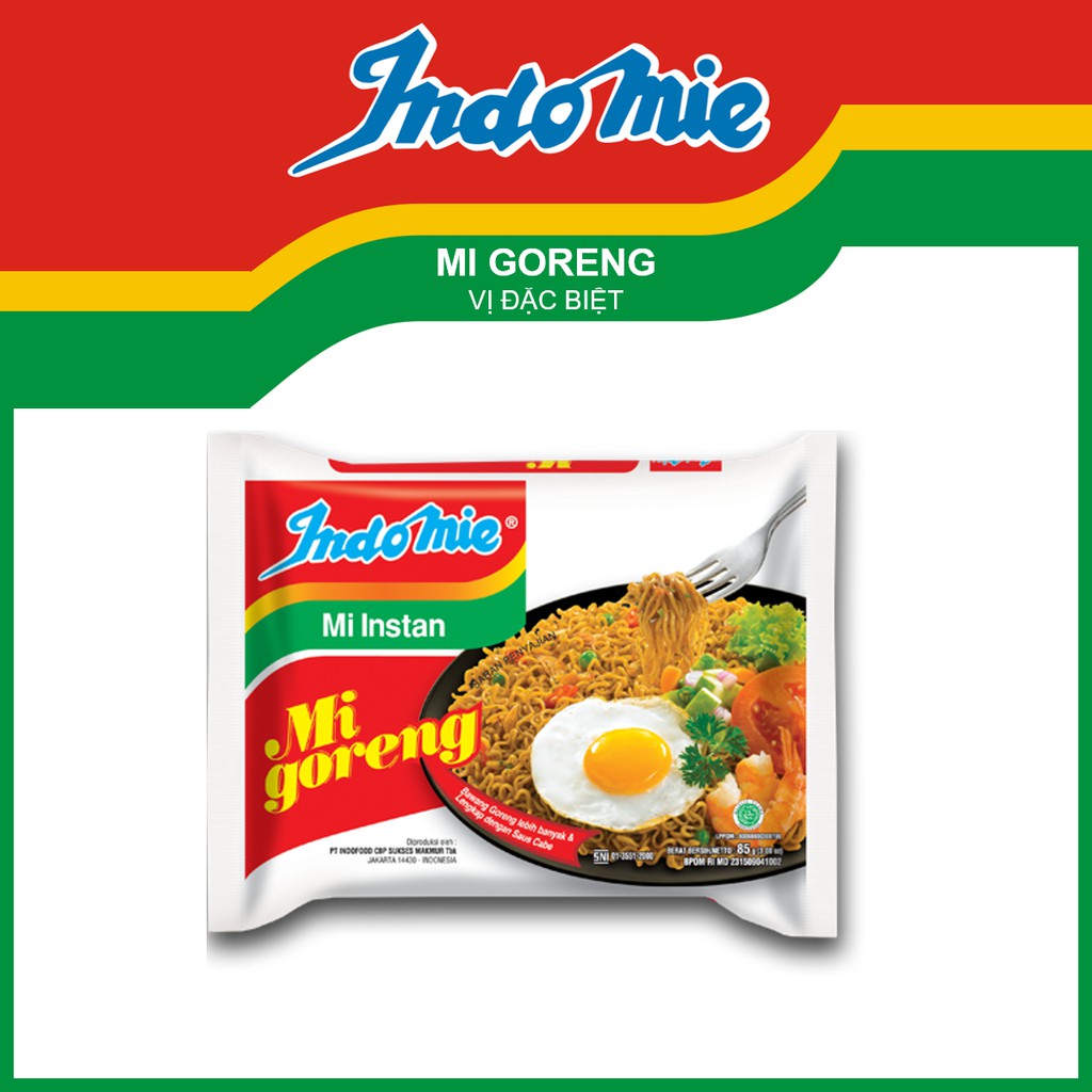 Mì Xào Khô Indomie Mi Goreng Vị Đặc Biệt 85g