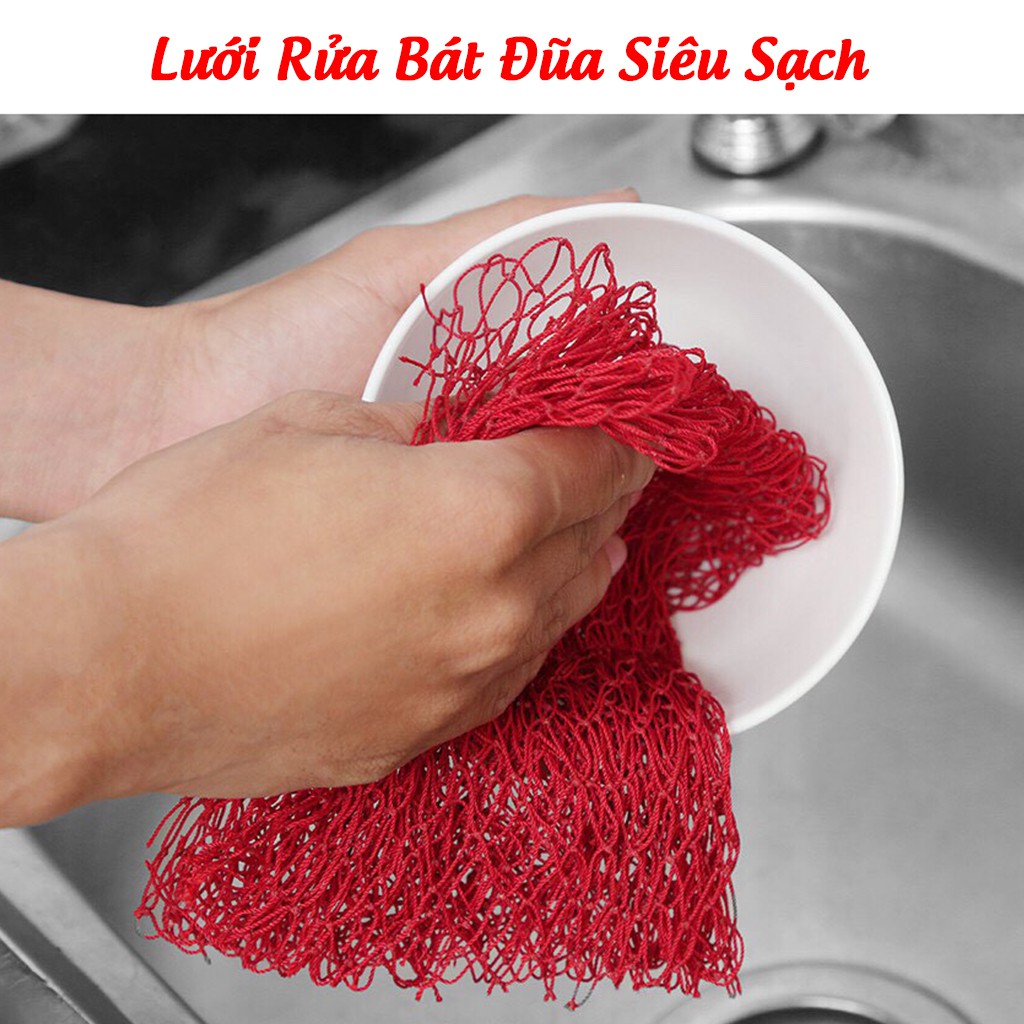 [RẺ VÔ ĐỊCH] Lưới rửa bát, cọ xoong nồi nhà bếp