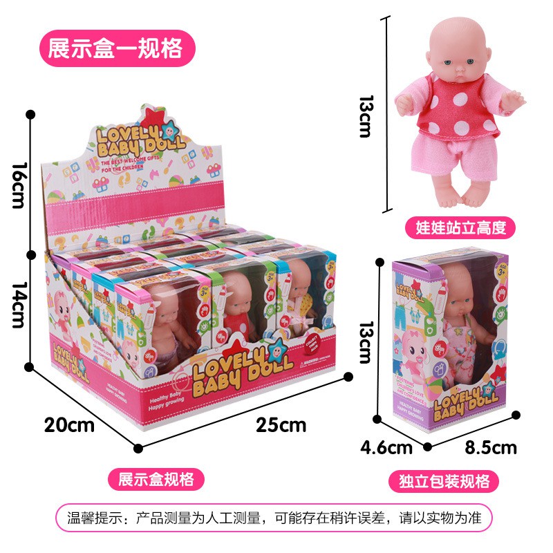 Set 12 Mô Hình Đồ Chơi Búp Bê 5 Inch