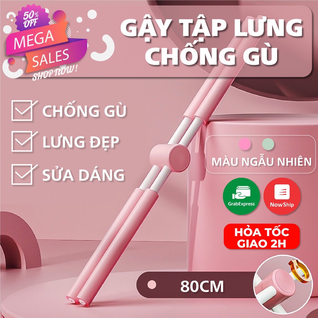 Gậy Tập Lưng chống gù Hiệu Quả New 2022