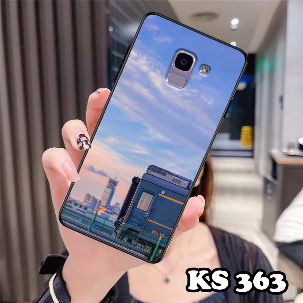 Ốp lưng Samsung A6 2018 - Samsung A6 Plus - Ốp Samsung in hình Phong cảnh ban đêm - Chất liệuTPU cao cấp bảo vệ máy
