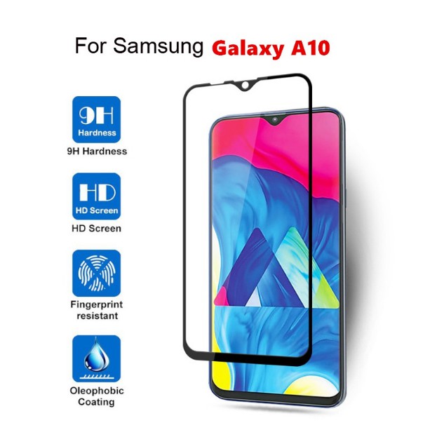 Kính cường lực 9D Galaxy A10 2019 full màn hình cao cấp
