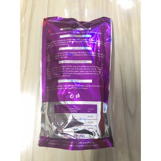 Keo bột dán giấy dán tường túi màu tím