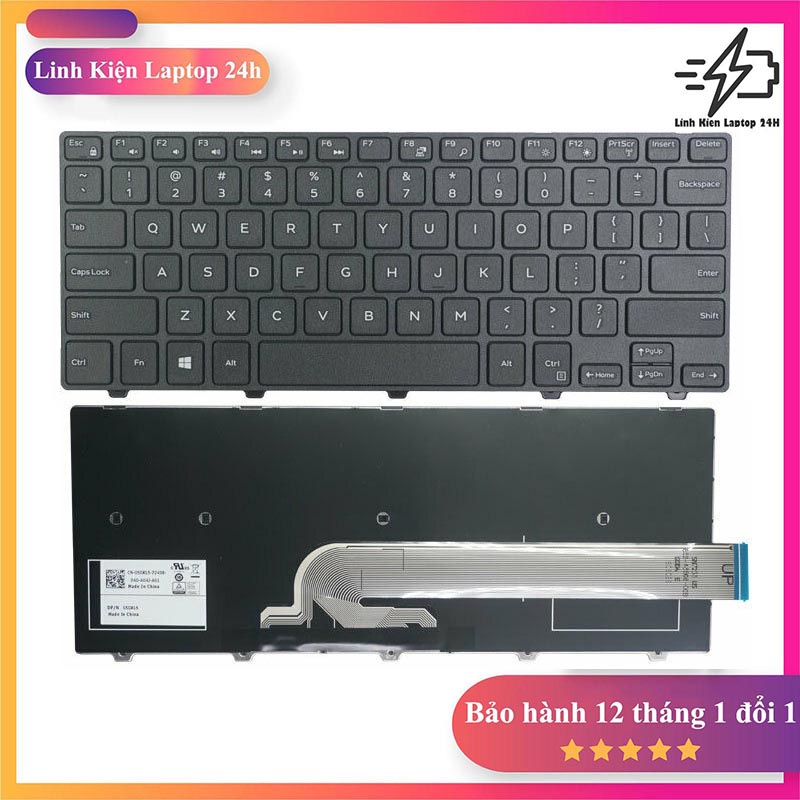 Bàn Phím Laptop DELL Inspiron 5447 5448 5451 5455 5458 5459 7447, Vostro 14 3449 3467 3468 3478 5468