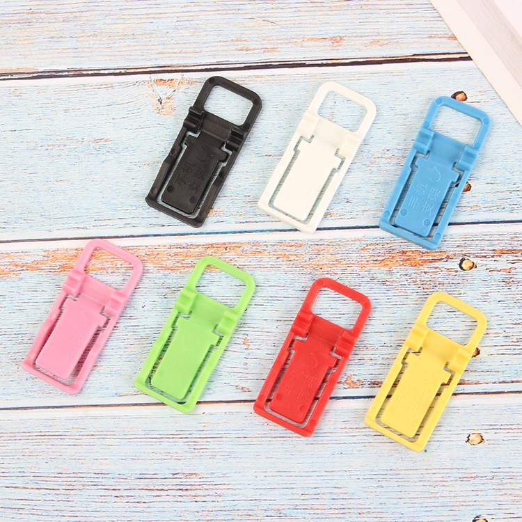 Giá đỡ điện thoại hình chữ L bằng nhựa có thể gấp gọn tiện lợi