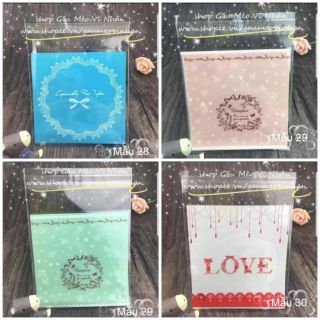 100 cái Bao bì squishy, bao bì bánh kẹo size 10*10cm (p.3)