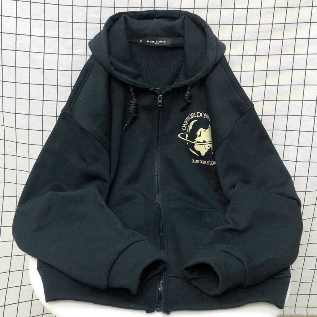 ÁO khoác nỉ hoddies form rộng hàn quốc siêu đẹp - thời trang genz cho các bạn trẻ KOKO MI FASHION