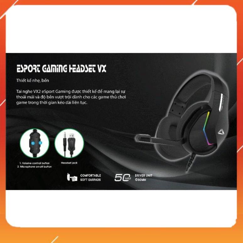 HEADPHONE TAI NGHE GAMING CÓ LED