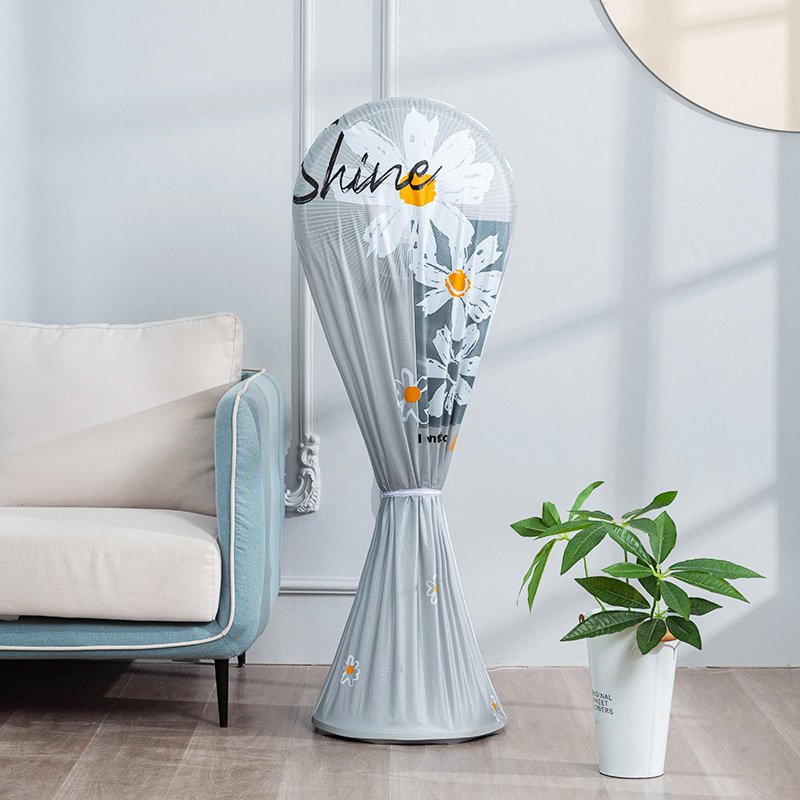 Bọc quạt chống bụi toàn thân PEVA không thấm nước, vải bọc quạt có size cho quạt cây và quạt bàn
