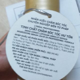 DẦU DƯỠNG TÓC L'OREAL