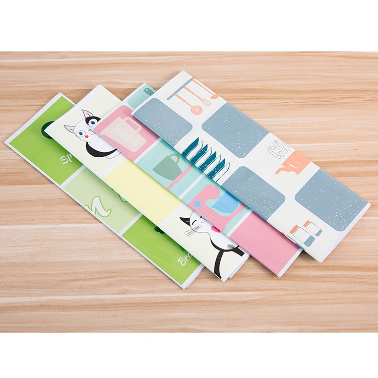Miếng Dán Nhà Bếp Cách Nhiệt Chống Dầu Mỡ - Decal Dán Bếp (75x45cm) chống dầu mỡ