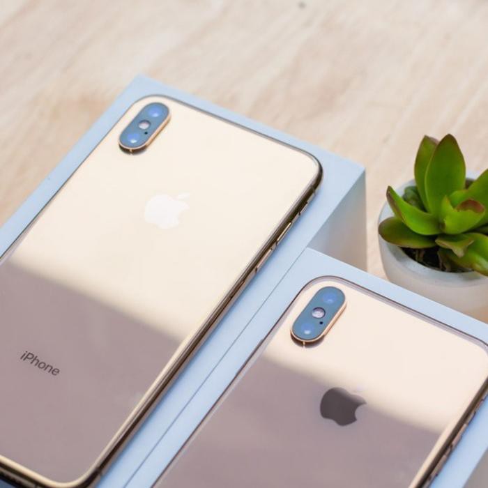 Điện thoại iPhone XS Max Lock 64GB 99% giá rẻ tặng sim ghép bảo hành 12 tháng LỖI LÀ ĐÔI tại Fan Táo