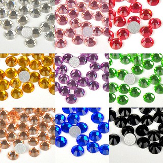 Hạt đá Pha lê 2mm, 3mm, 4mm Trang trí Móng tay, Ốp lưng, Giày dép (100 hạt)