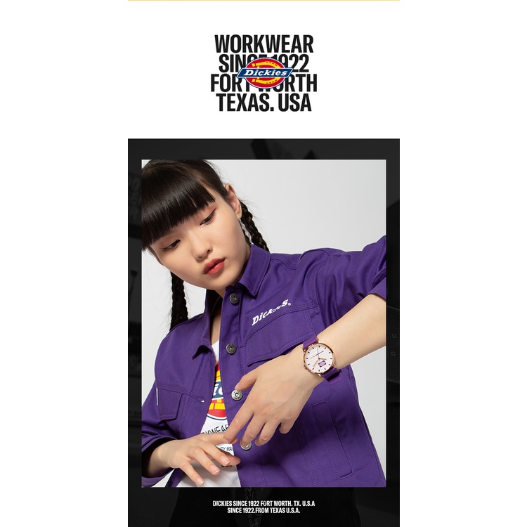 Đồng hồ Dickies chính hãng CL-353, cặp đôi đồng hồ thời trang nam nữ xu hướng học sinh - sinh viên