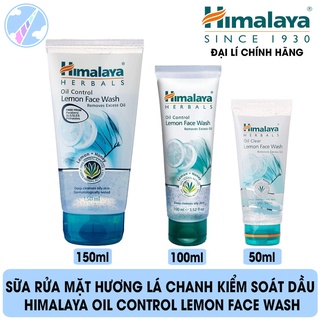 Sữa Rửa Mặt Hương Lá Chanh Kiểm Soát Dầu Himalaya Oil Control Lemon Face Wash