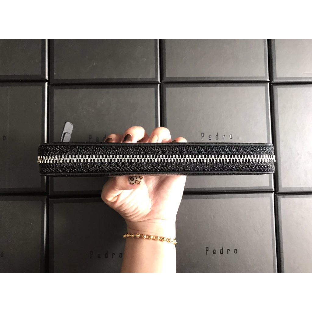 Ví nam dài khóa kéo Pedro siêu đẹp full box