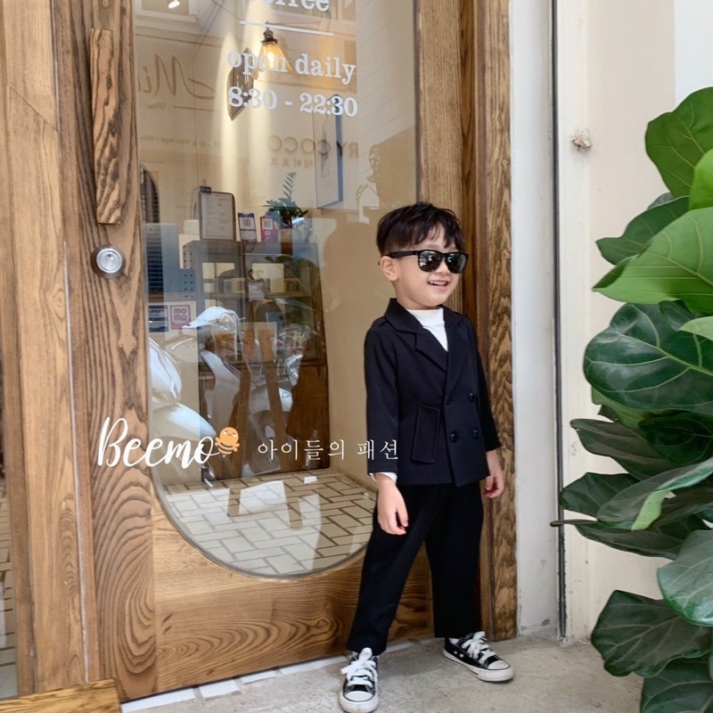 Set áo vest cho bé trai dự tiệc