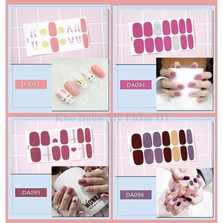 💅🏻Bộ nhãn dán móng tay trang trí 3D DA081-DA100💅🏻