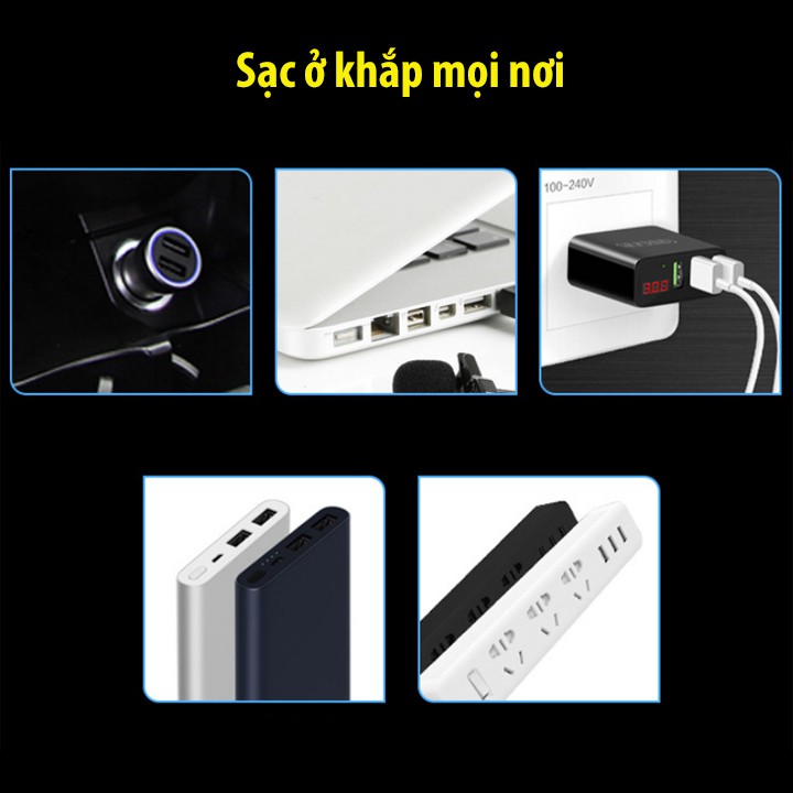 [ RẺ ĐẸP ] Sạc Pin Phao Câu Đài Đầu Cắm USB Tặng Kèm 2 Pin