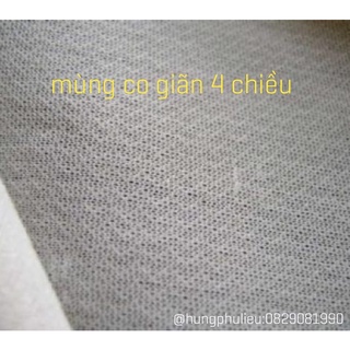 1 Cây keo mùng thun, mùng co giãn 4 chiều (khổ 1,5m)